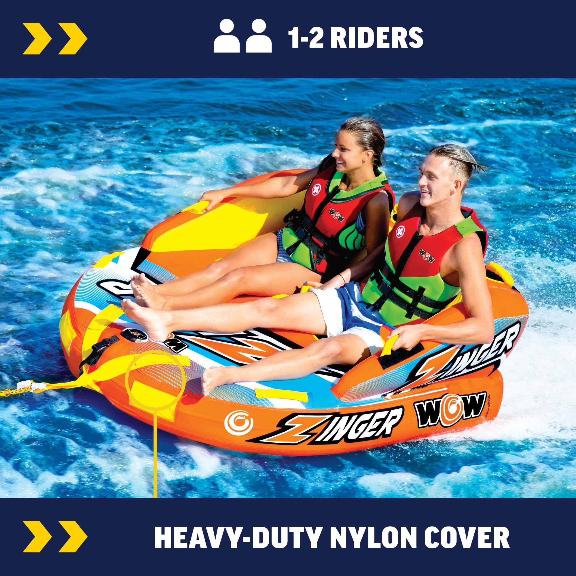 Wow Watersports Zinger 2P Towable : Amazon.ca: Sports & Outdoors
